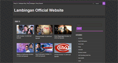 Desktop Screenshot of pinoytv.us